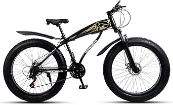 Amazon | ダブルディスクブレーキサスペンションフォーク付き26インチ